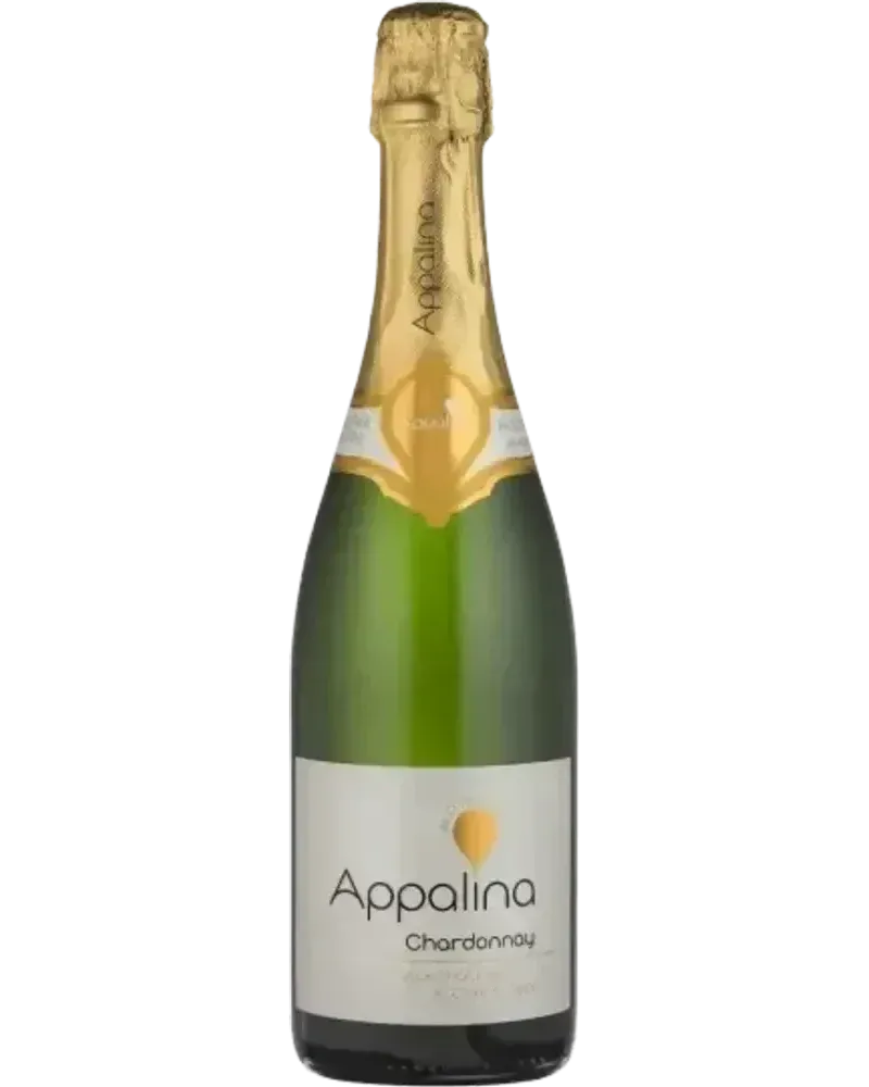Appalina Chardonnay Sparkling alkoholfreie Schaumwein weiß Weinflasche