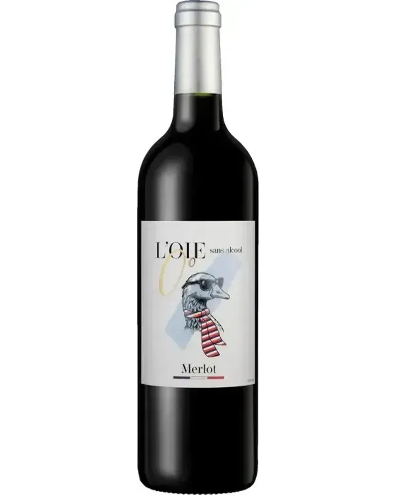 Rouge non-alcoholic Red wine bottle