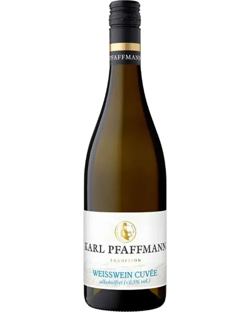 Tradition Weißwein Cuvée non-alcoholic White wine bottle