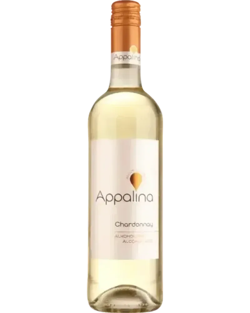 Appalina Chardonnay alkoholfreie Weiß Weinflasche