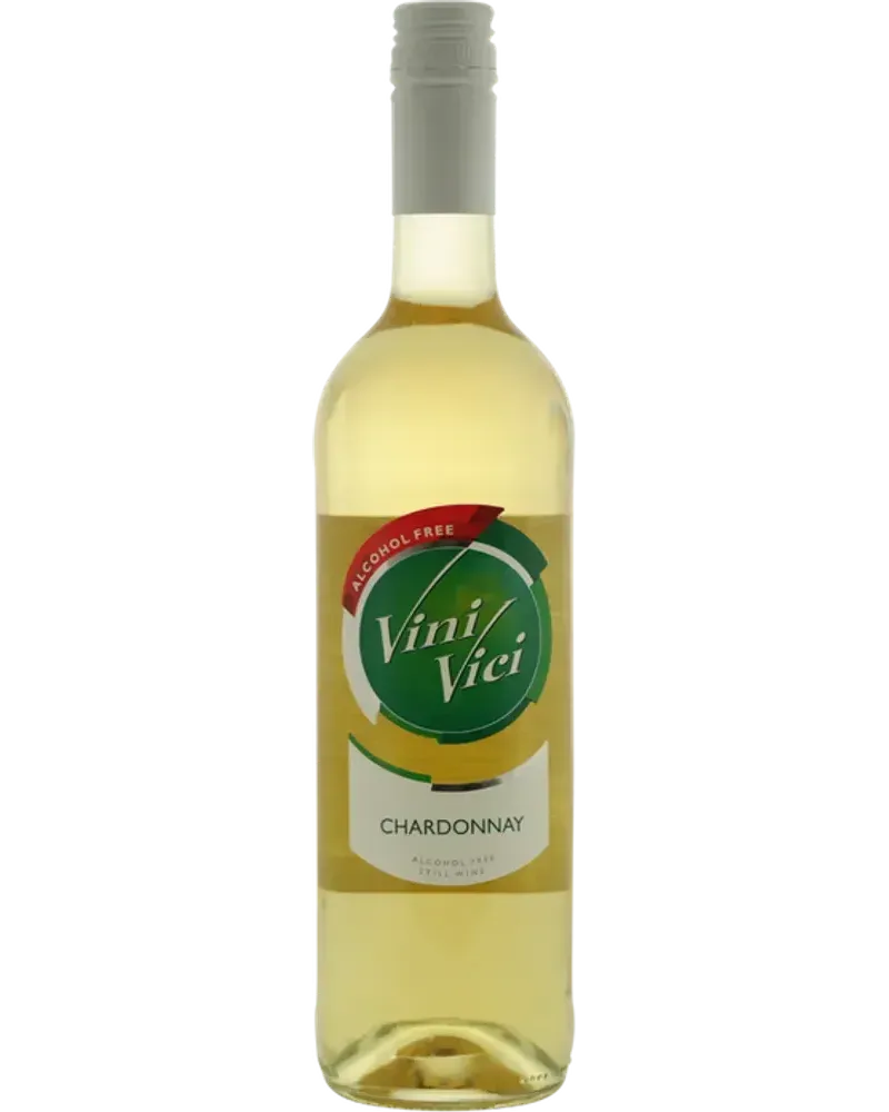 Chardonnay alkoholfreie Weiß Weinflasche