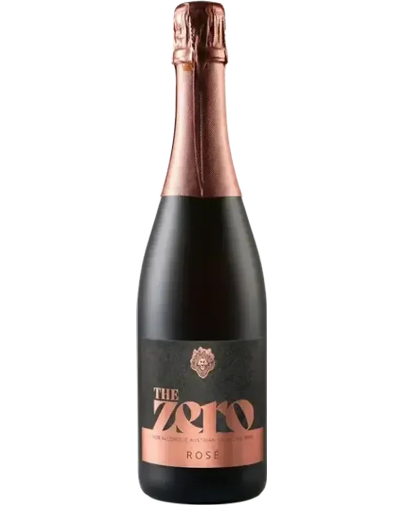 Sparkling Rosé non-alcoholic Sparkling Rosé wine bottle