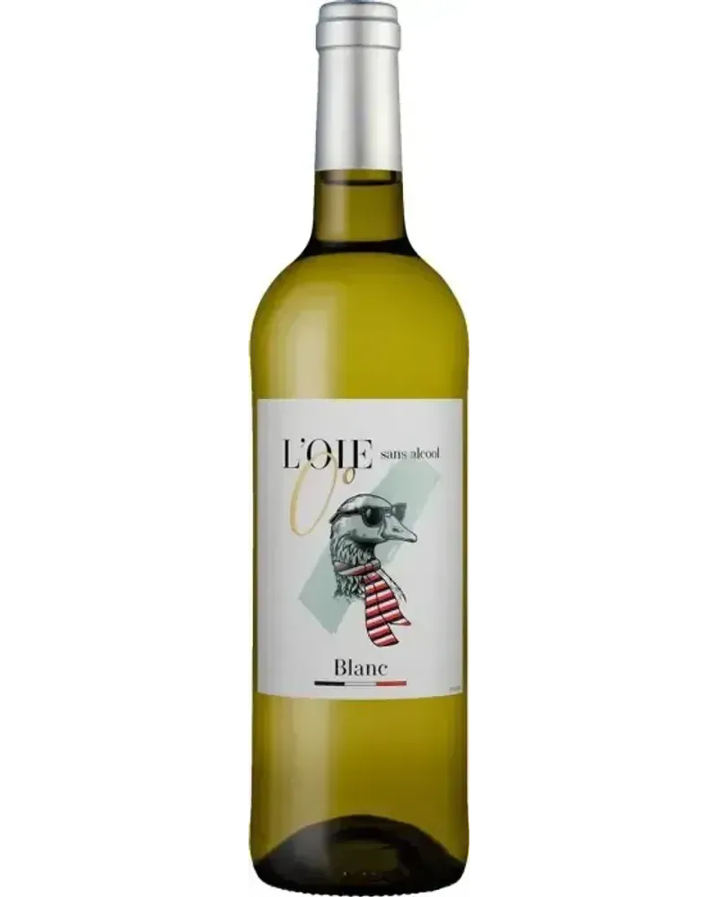 Blanc non-alcoholic White wine bottle