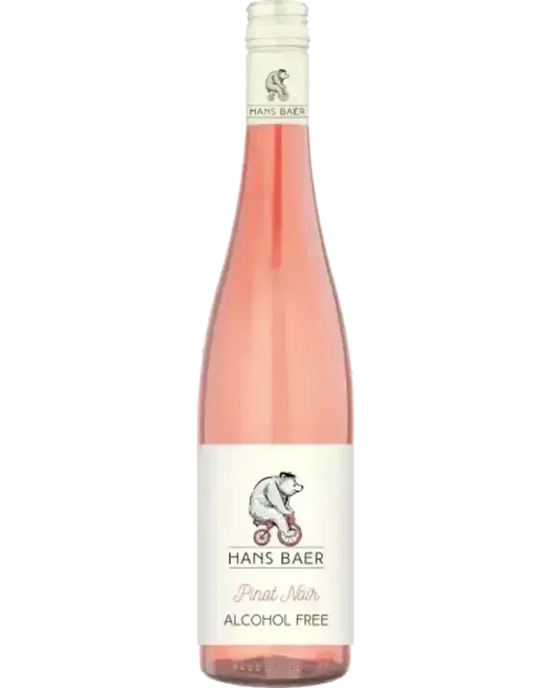 Pinot Noir Rosé alcoholvrije Rosé wijnfles