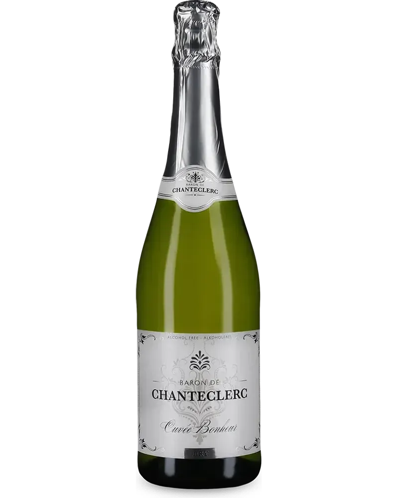 Blanc Sparkling bouteille de vin Blanc pétillant sans alcool