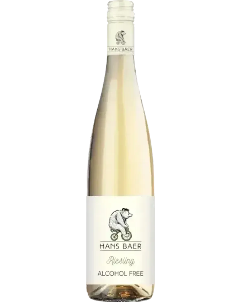Riesling alcoholvrije Wit wijnfles