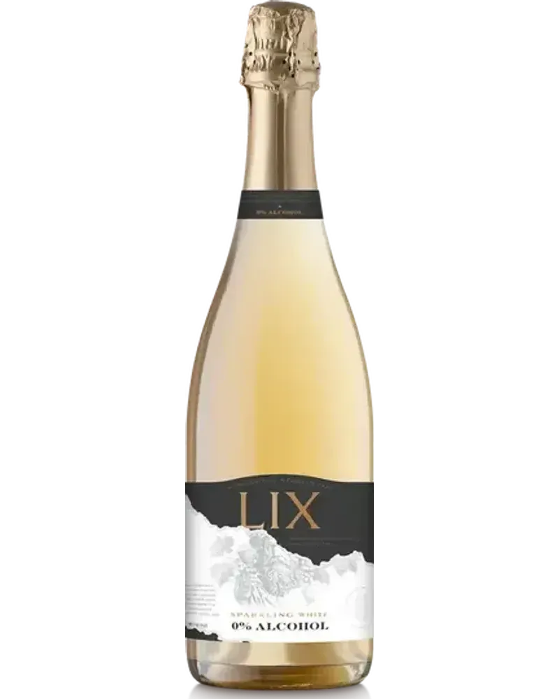 LIX Sparkling Blanc alcoholvrije Sprankelend Wit wijnfles