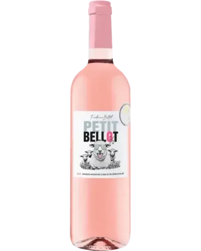 Rosé alcoholvrije Rosé wijnfles