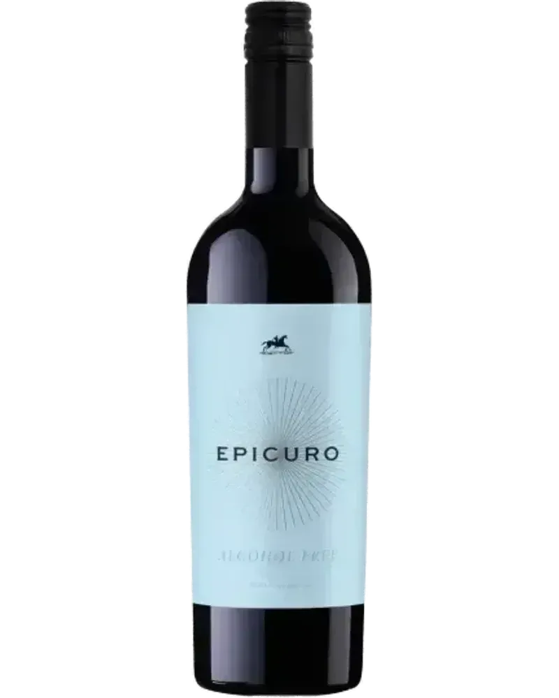 Epicuro Rosso alkoholfreie Rot Weinflasche