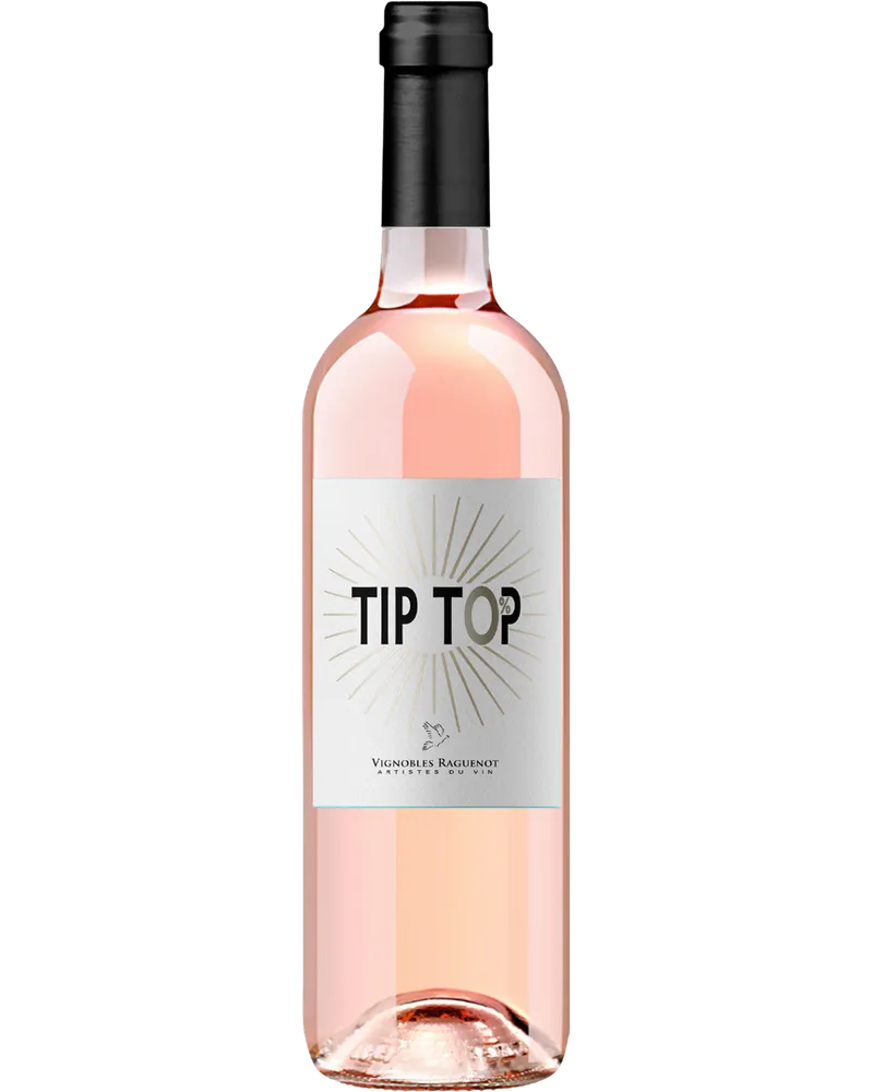 Tip Top Rosé non-alcoholic Rosé wine bottle