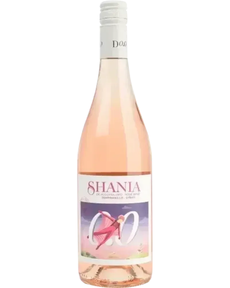 Shania Rosado non-alcoholic Rosé wine bottle