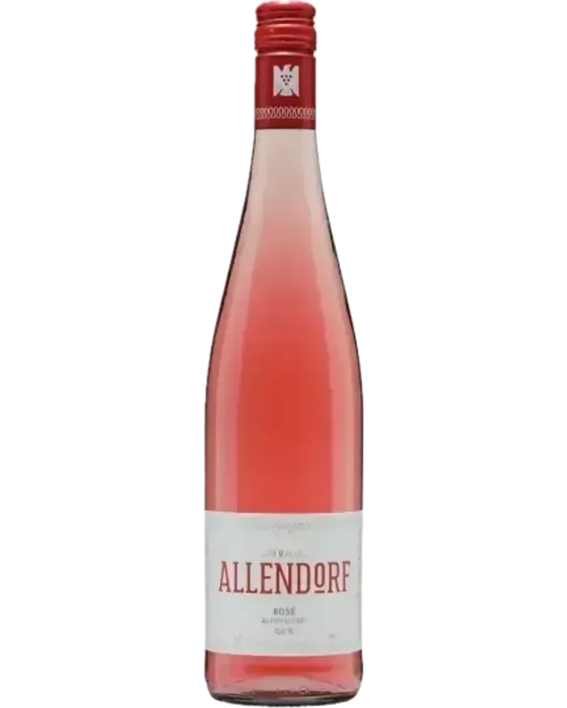 Rosé alcoholvrije Rosé wijnfles