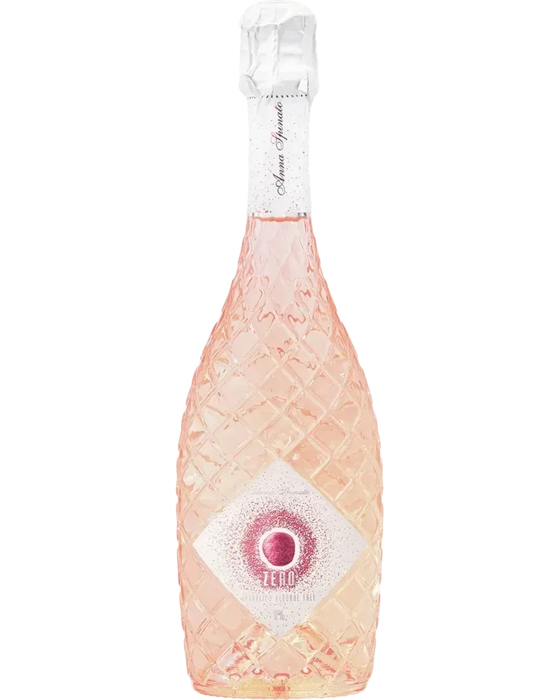 Zero Blush alkoholfreie Schaumwein rosé Weinflasche
