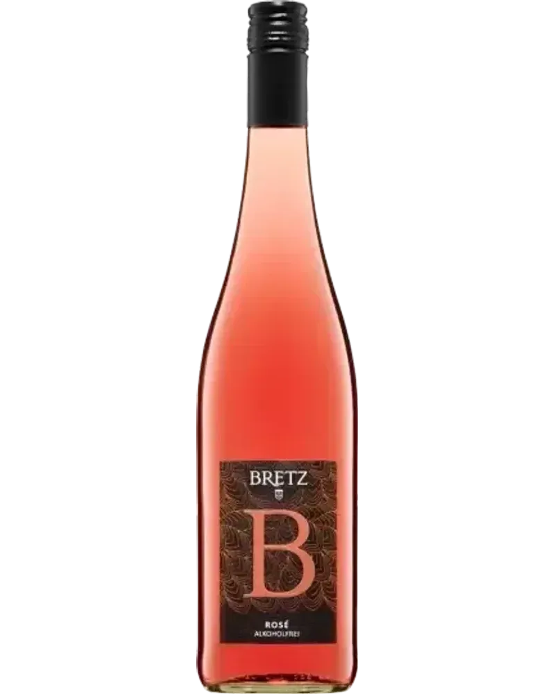 Rosé bouteille de vin Rosé sans alcool