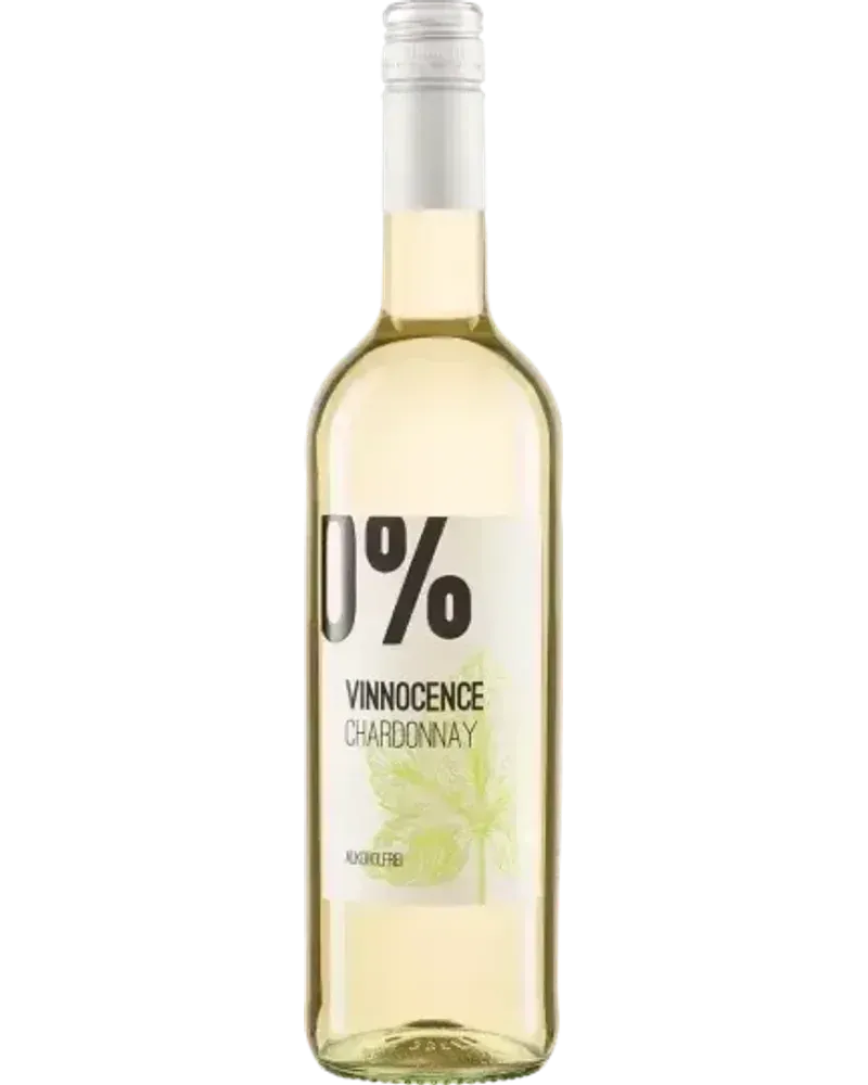 Vinnocence Chardonnay alcoholvrije Wit wijnfles