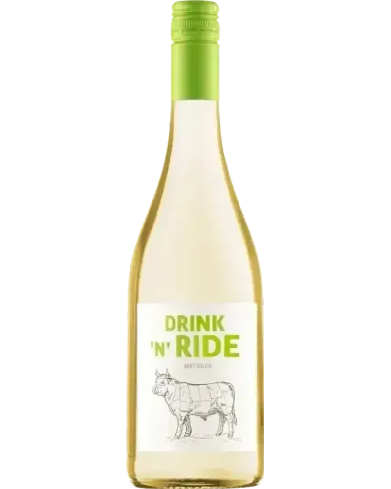 Drink'n'Ride alcoholvrije Wit wijnfles