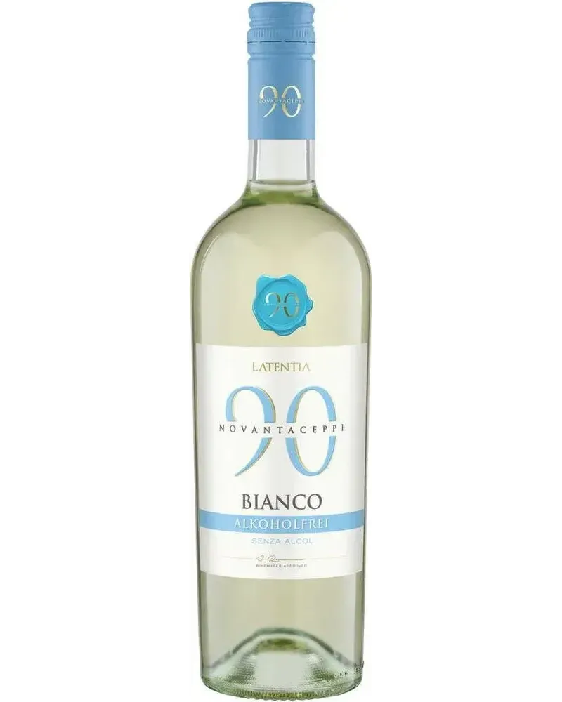 Latentia Bianco non-alcoholic White wine bottle