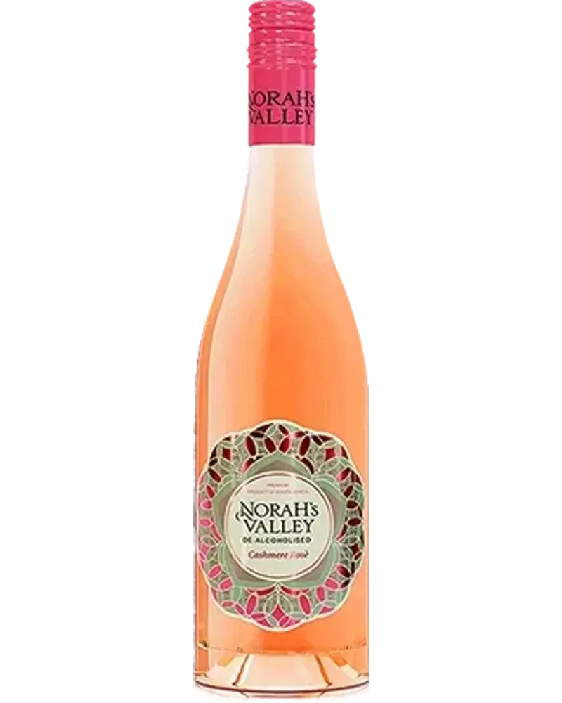 Cashmere Rosé alkoholfreie Rosé Weinflasche