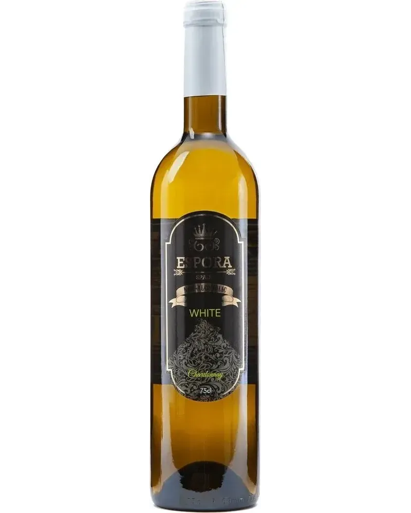 Chardonnay alkoholfreie Weiß Weinflasche
