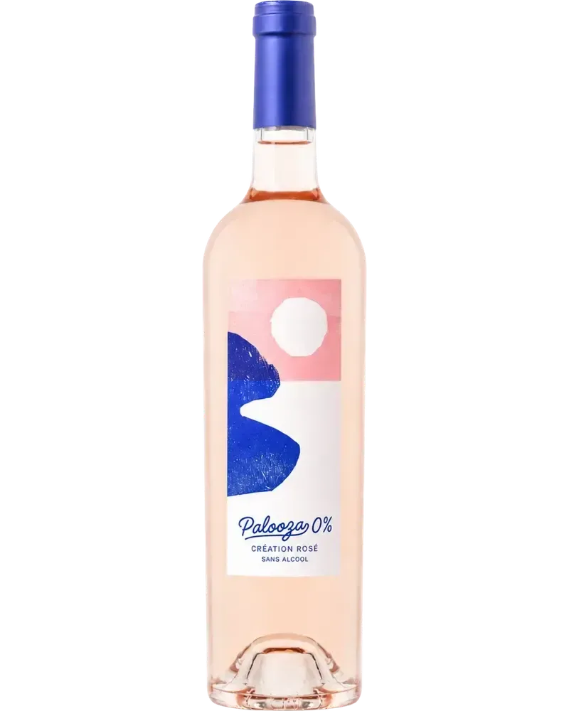 Palooza rosé alcoholvrije Rosé wijnfles