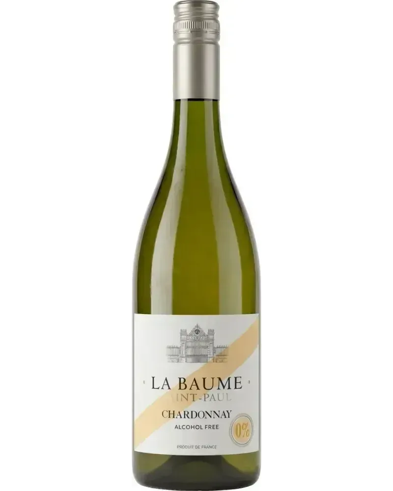Saint-Paul Chardonnay non-alcoholic White wine bottle